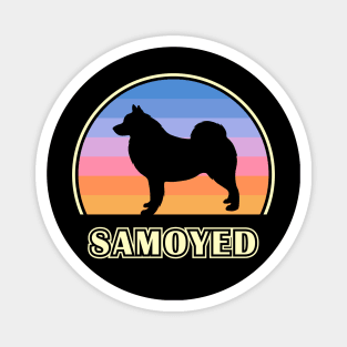 Samoyed Vintage Sunset Dog Magnet